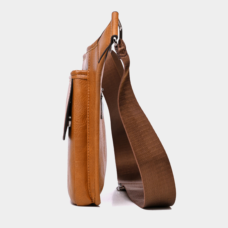 ELOAL Stylish Men's Crossbody Chest Bag for Everyday Use