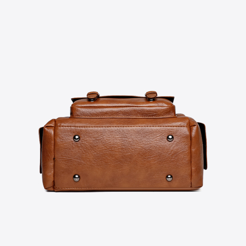 ELOAL Stylish Retro Large Capacity Shoulder Crossbody Bag