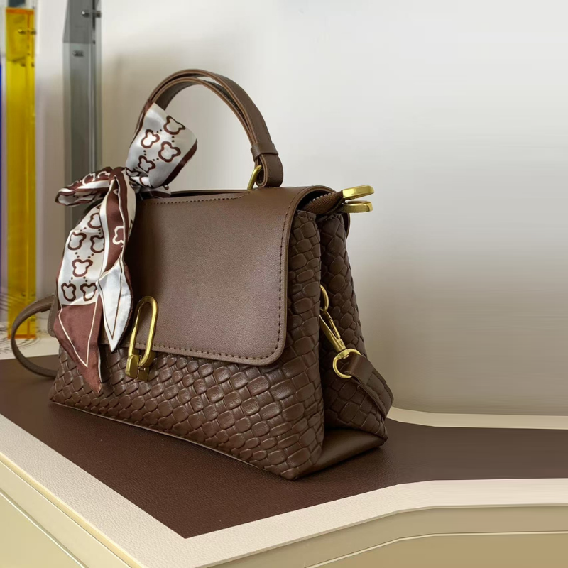 ELOAL Stylish Small Square Commuting Shoulder Bag