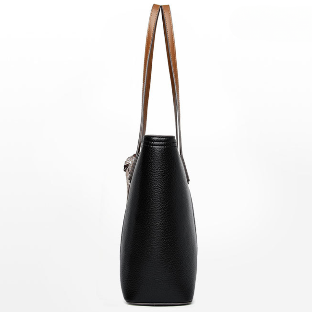 ELOAL Stylish Textured Spring Large Shoulder Tote Bag