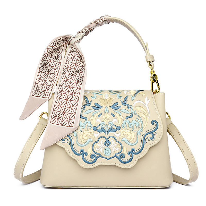 ELOAL Stylish Vintage Embroidered Women's Handbag