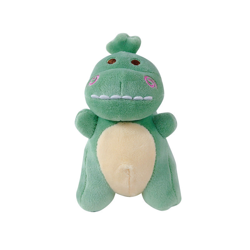 ELOAL Cute Dinosaur Plush Bag Charm - Trendy Accessory for Bags