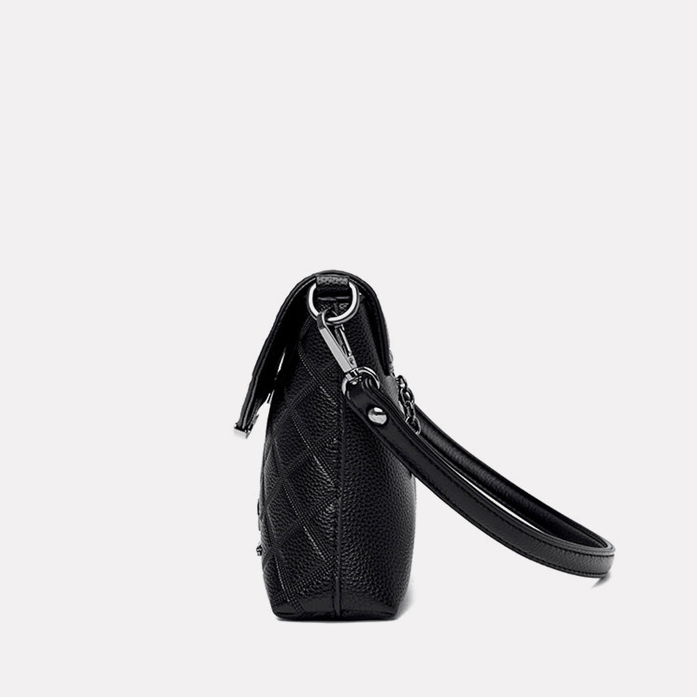 ELOAL Elegant Small Square Crossbody Bag for Mothers