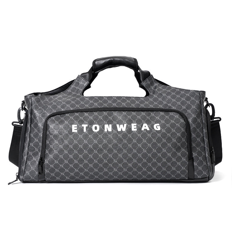 ELOAL Stylish Gym Duffle Bag with Shoe Compartment