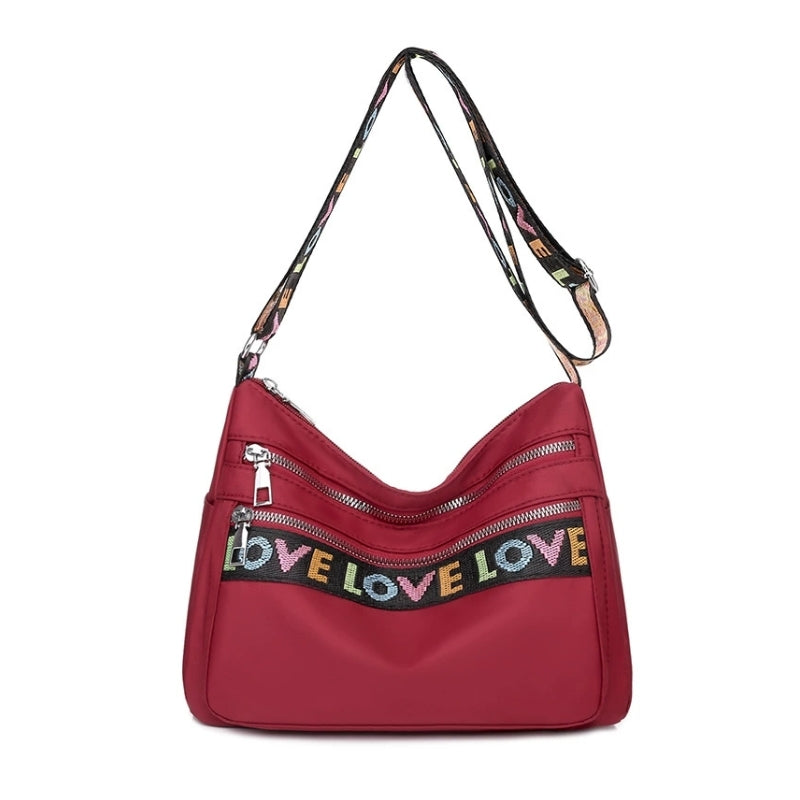 ELOAL Stylish Foldable Vector Crossbody Bag for Everyday Use