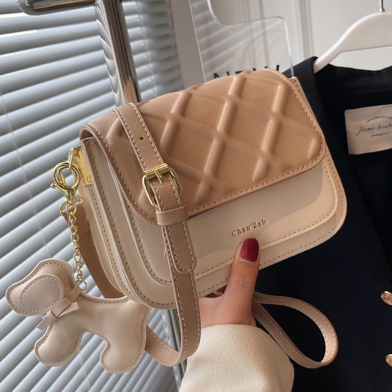 ELOAL Stylish Textured Shoulder Bag for Trendy Fashion Lovers