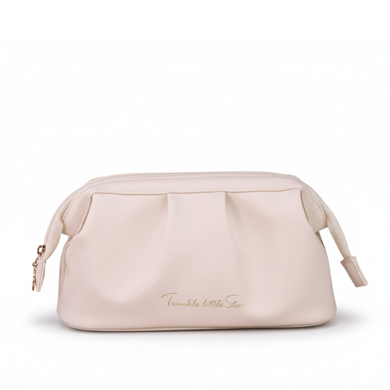 ELOAL Elegant Soft Touch Cosmetic Bag for Stylish Organization