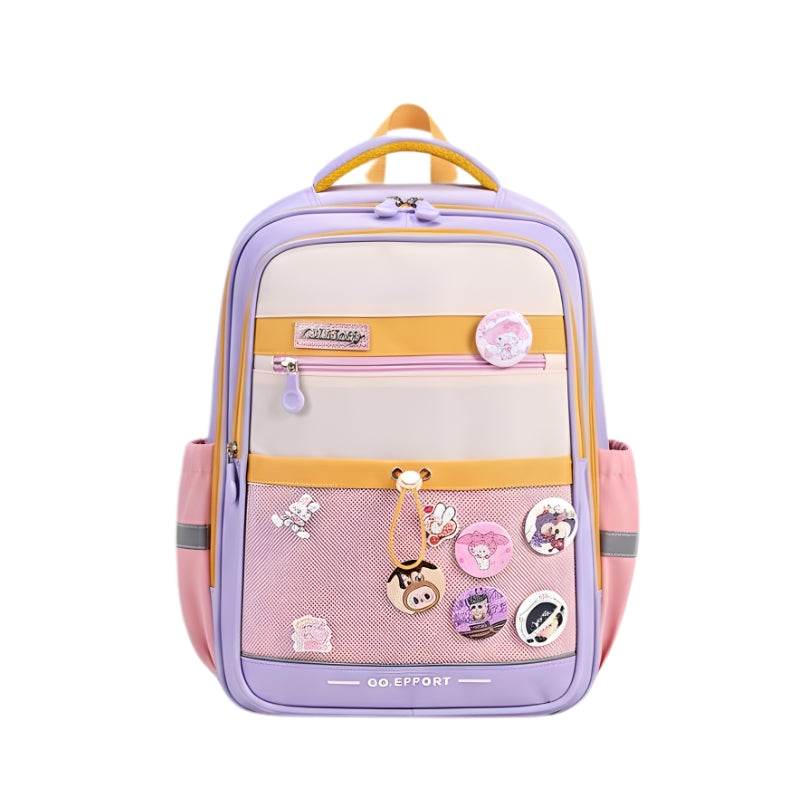 ELOAL Stylish Mini Charm School Bag for Kids