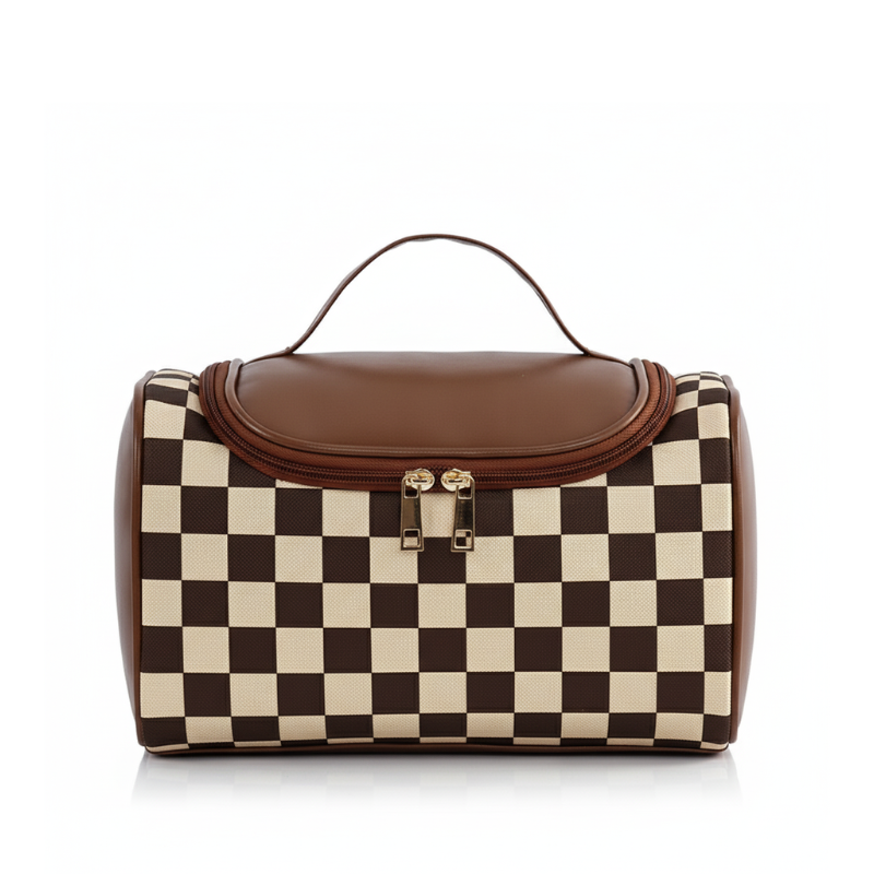 ELOAL Stylish Portable Cosmetic Bag for Glamorous Travel