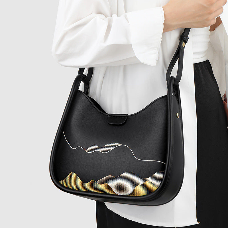 ELOAL Stylish Shoulder Bag for Women - Elegant and Versatile Design