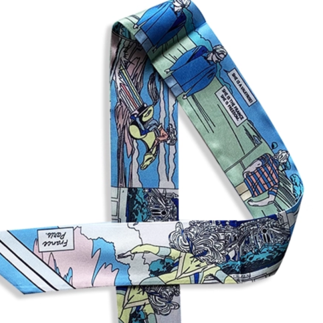 ELOAL Stylish Bohemian Rhapsody Bag Scarf for Fashionable Looks