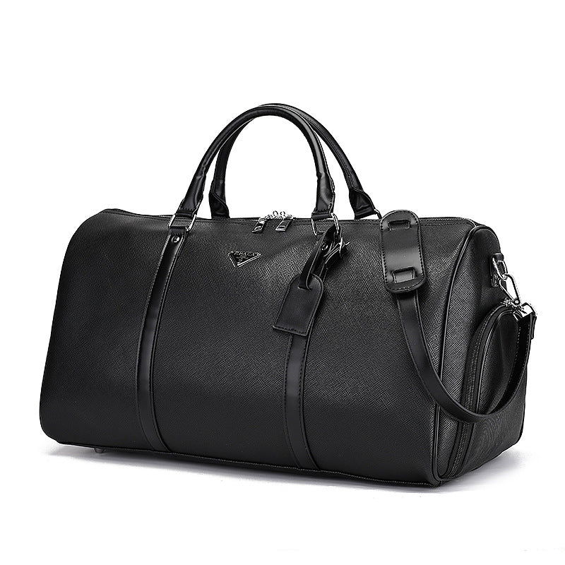 ELOAL Stylish PVC Duffle Bag with Shoe Compartment