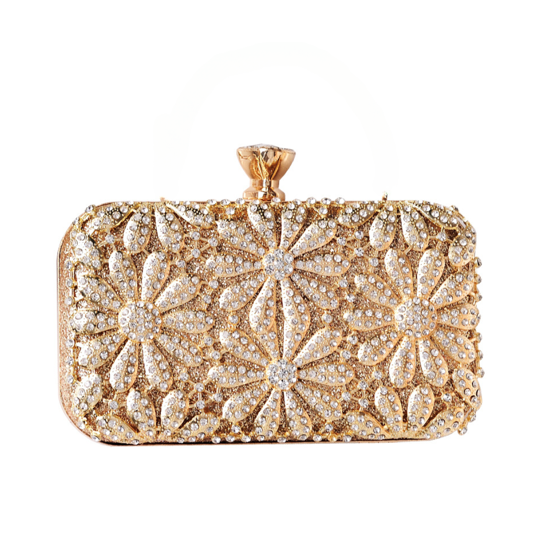 ELOAL Elegant Rhinestone Evening Clutch for Stylish Events
