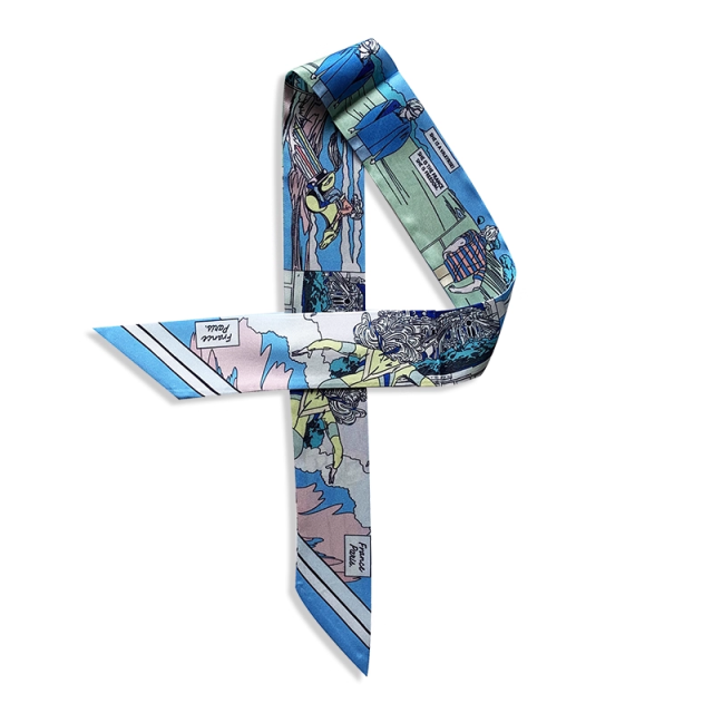 ELOAL Stylish Bohemian Rhapsody Bag Scarf for Fashionable Looks