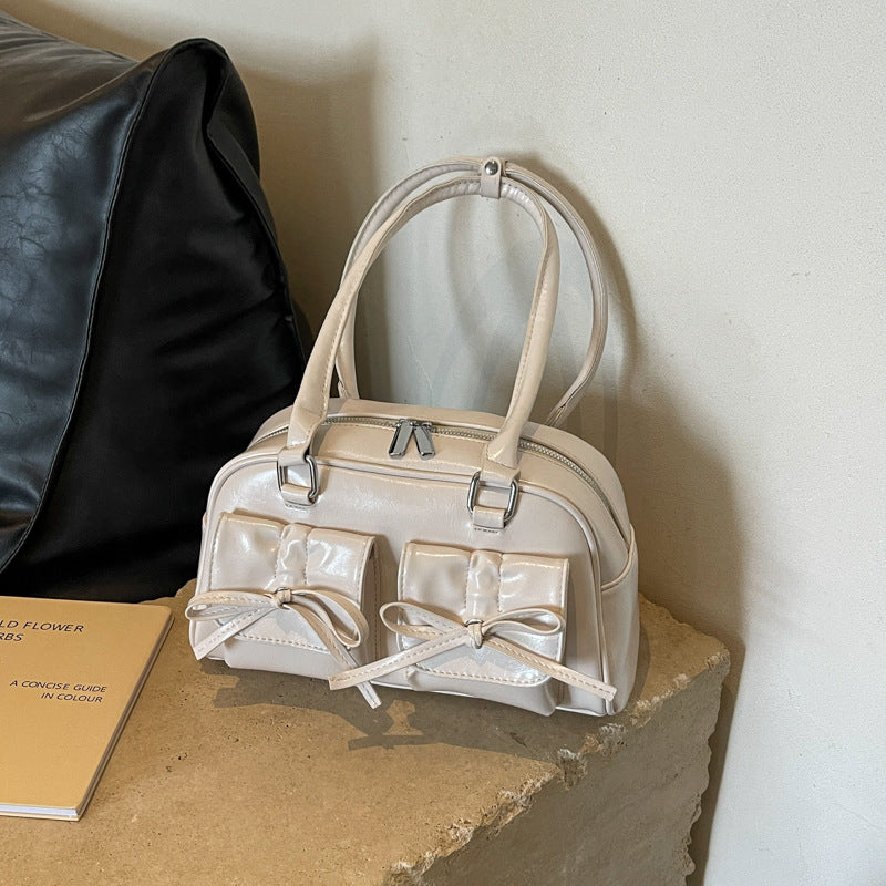 ELOAL Stylish Ballet Bow Shoulder Bag for Trendy Fashion Lovers