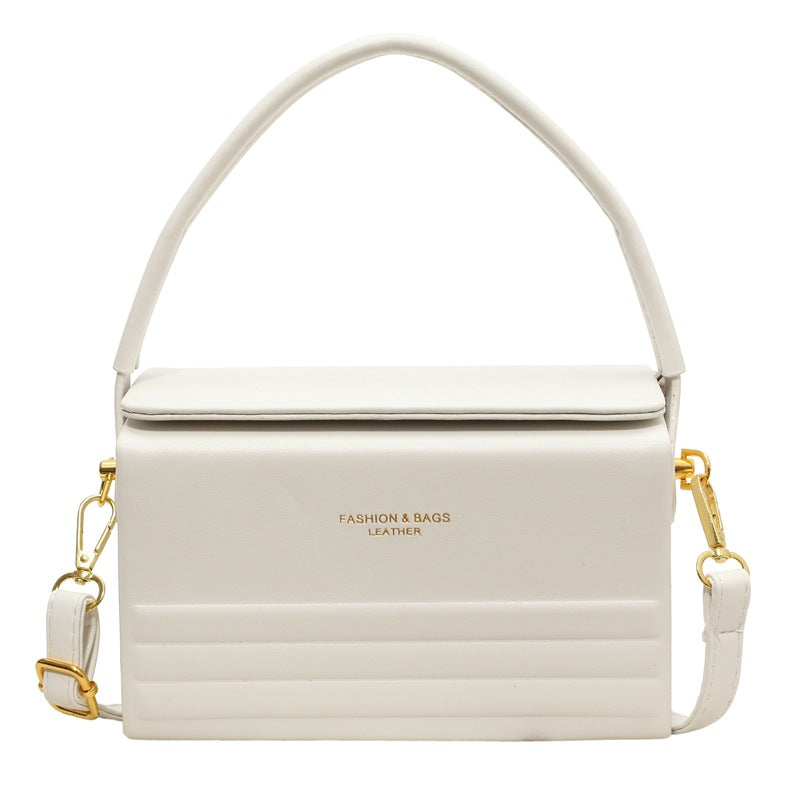 ELOAL Stylish Striped Textured Hard Shell Crossbody Bag