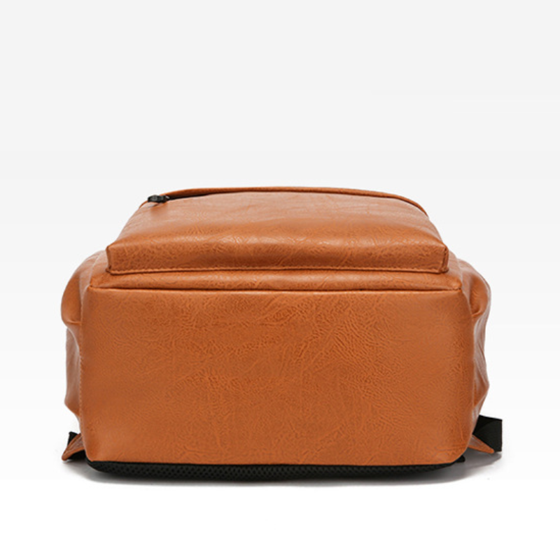 ELOAL Stylish PU Leather Men's Fashion Backpack