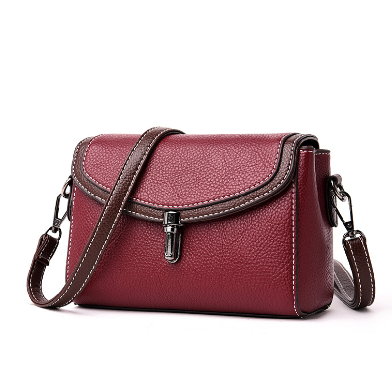 ELOAL Stylish Leather Crossbody Bag for Fashionable Everyday Use
