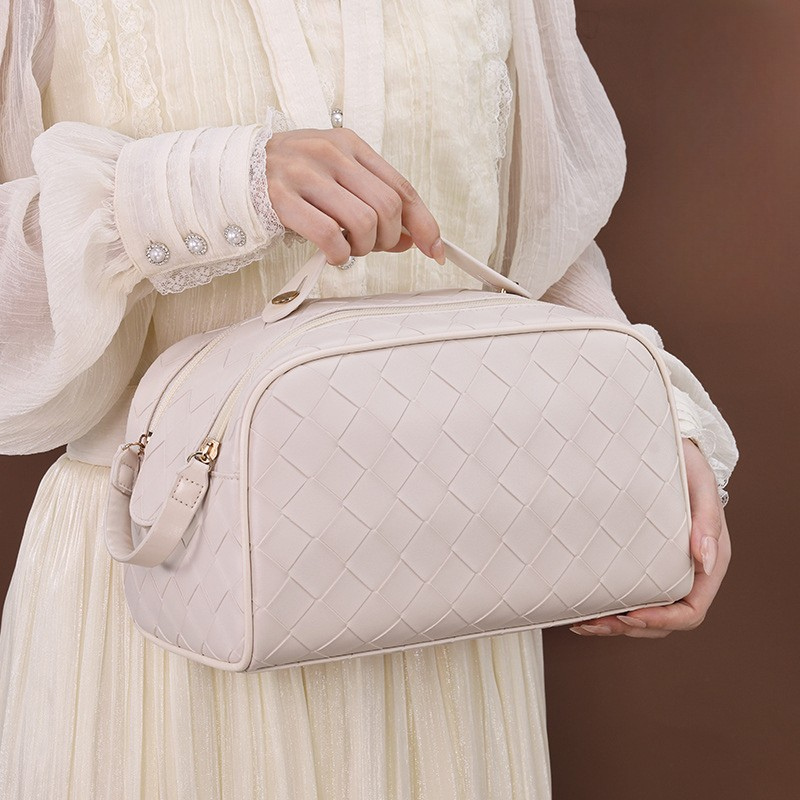 ELOAL Stylish Lattice Beauty Organizer for Elegant Storage Solutions