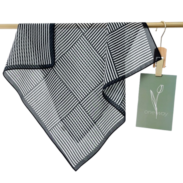 ELOAL Stylish Stripe Scarf for Trendy Fashion Accessories