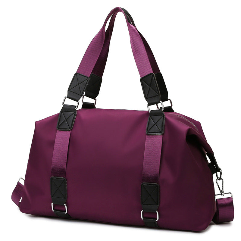 ELOAL Stylish Lightweight Oxford Fitness Travel Bag with Custom Logo