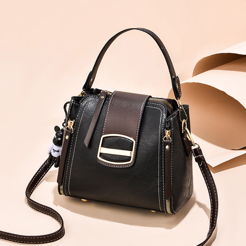 ELOAL Stylish Bucket Shoulder Bag for Trendy Fashion Lovers
