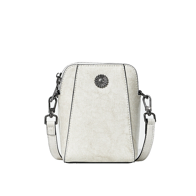 ELOAL Stylish Women's Mini Crossbody Bag - Customizable Leather Design