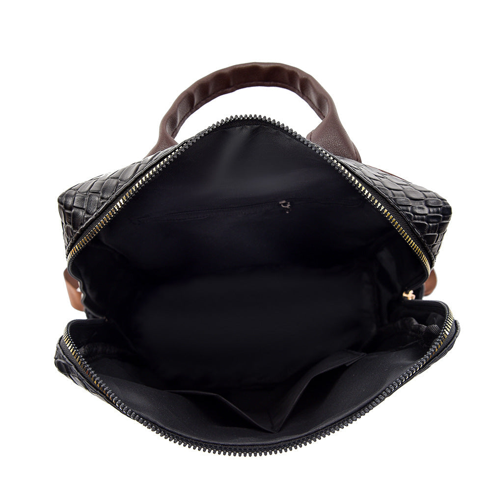 ELOAL Fashionable Retro Anti-Theft Backpack for Daily Use