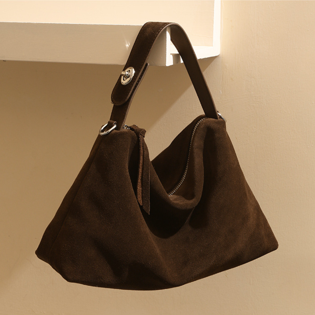 ELOAL Stylish Genuine Leather Crossbody Bag for Everyday Use