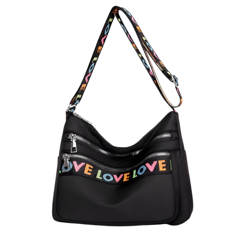 ELOAL Stylish Foldable Vector Crossbody Bag for Everyday Use