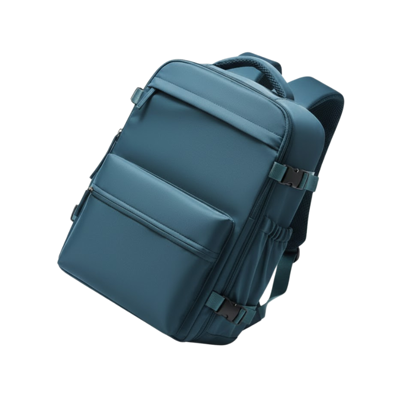 ELOAL Stylish Vacuum Compression Travel Backpack with Handpump