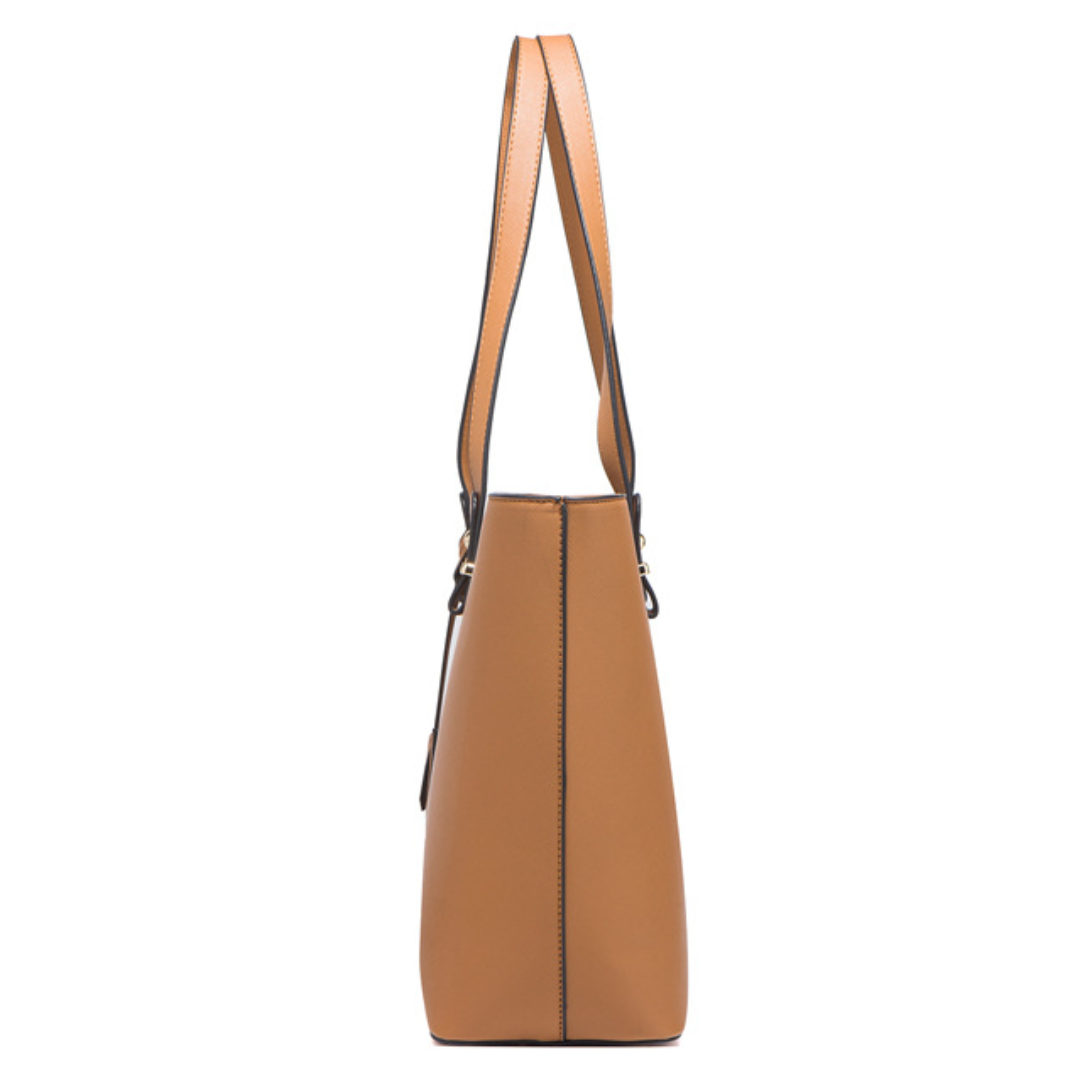 ELOAL Stylish Mother and Child Bag Set - Four-Piece Retro Design