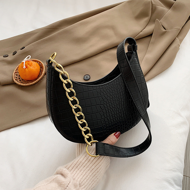 ELOAL Stylish Crescent Shoulder Bag for Fashionable Look