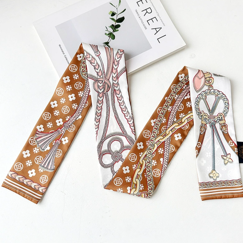 ELOAL Stylish Designer Inspired Bag Scarf for Fashionable Looks