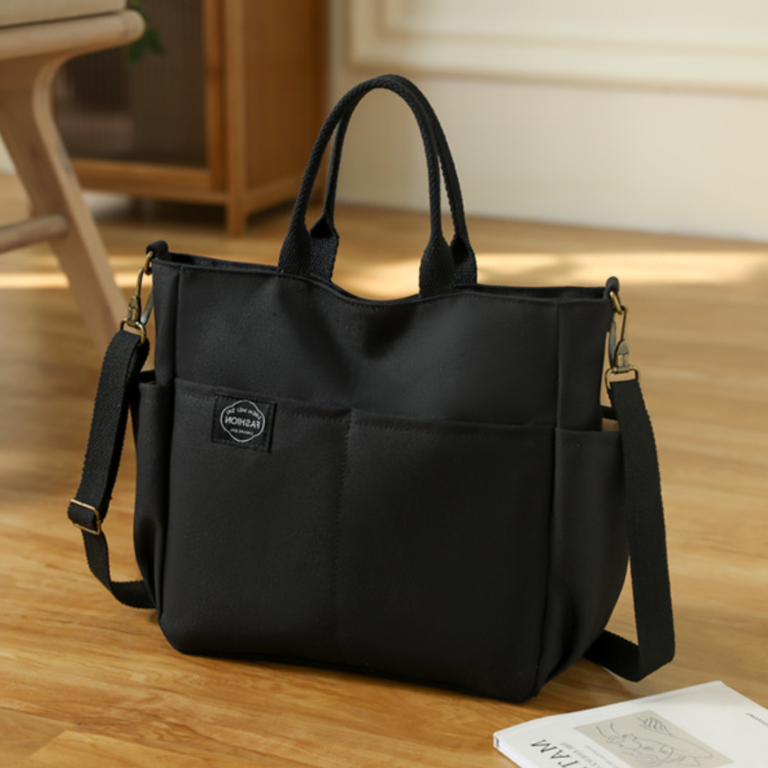 ELOAL Stylish Lightweight Oxford Canvas Travel Tote Bag