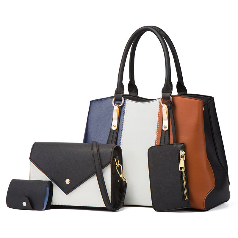 ELOAL Stylish Mother and Child Bag Set - Four-Piece Collection