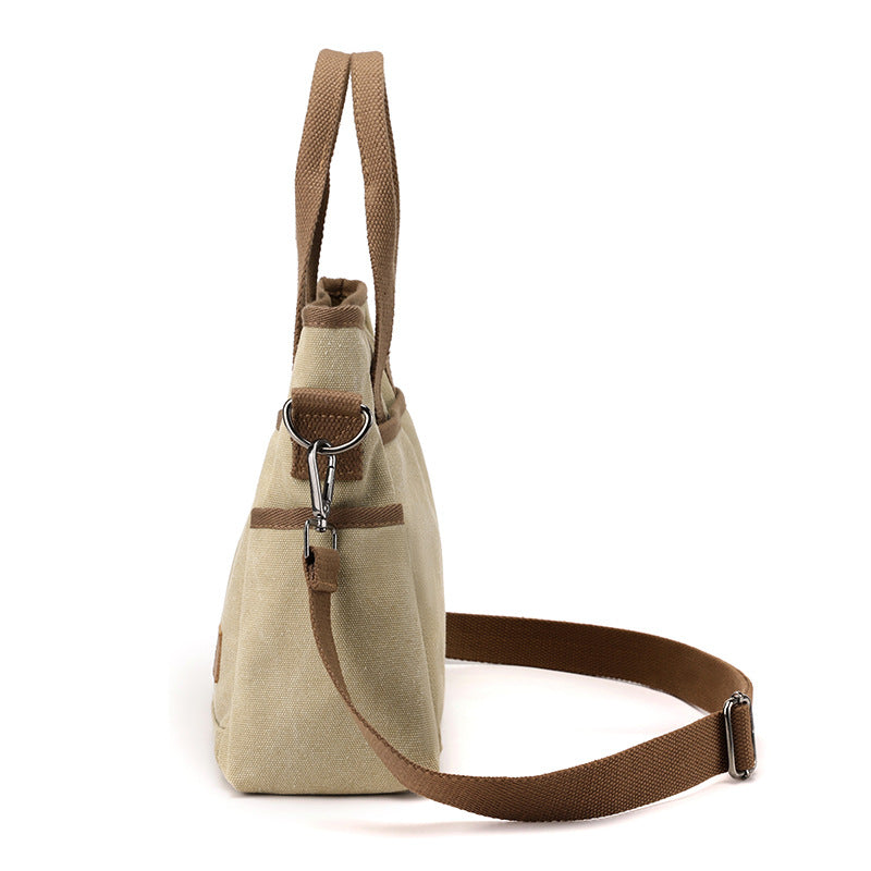 ELOAL Stylish Canvas Messenger Bag for Women