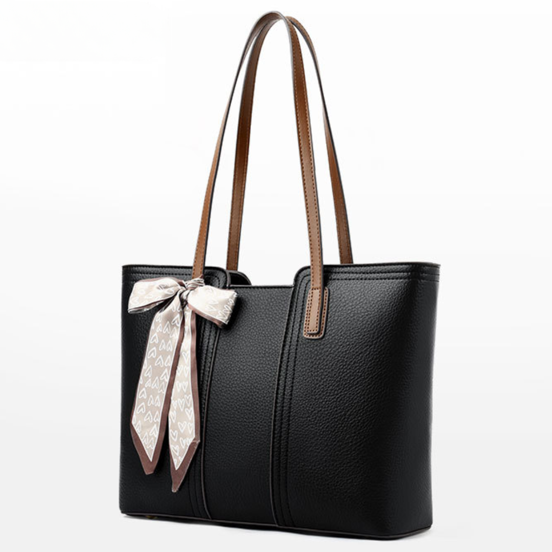 ELOAL Stylish Textured Spring Large Shoulder Tote Bag