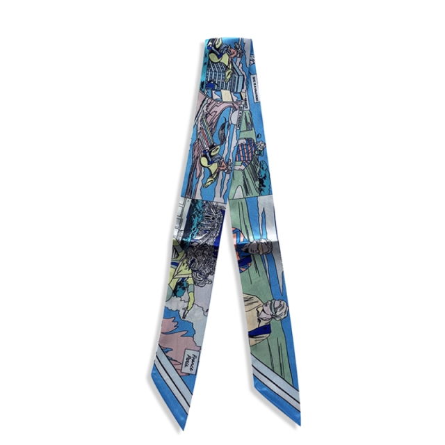 ELOAL Stylish Bohemian Rhapsody Bag Scarf for Fashionable Looks