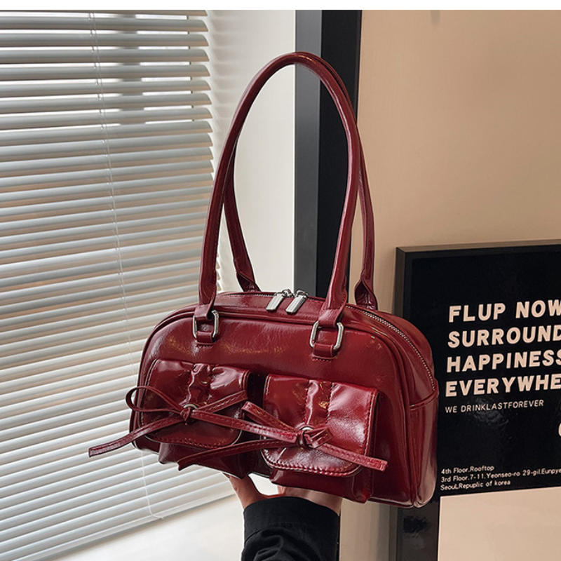 ELOAL Stylish Ballet Bow Shoulder Bag for Trendy Fashion Lovers