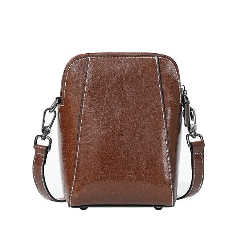ELOAL Stylish Women's Mini Crossbody Bag - Customizable Leather Design