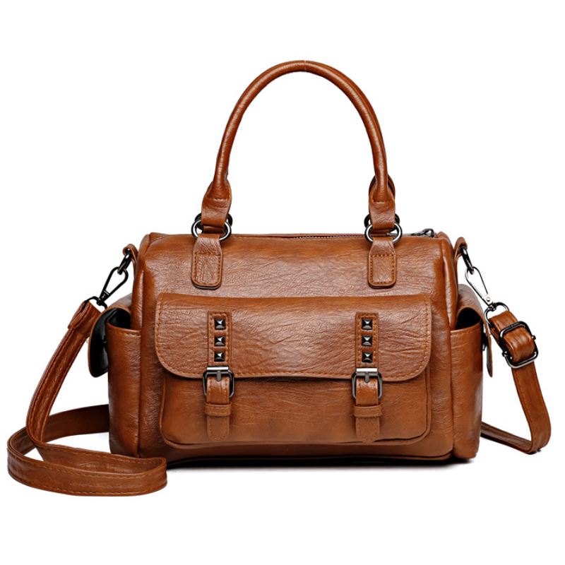 ELOAL Stylish Retro Large Capacity Shoulder Crossbody Bag