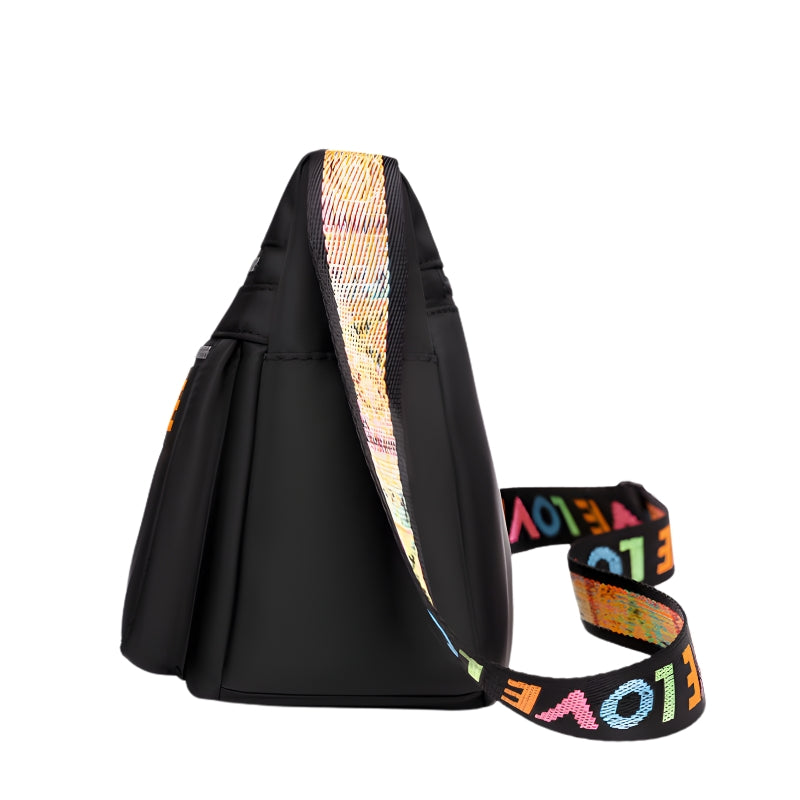 ELOAL Stylish Foldable Vector Crossbody Bag for Everyday Use