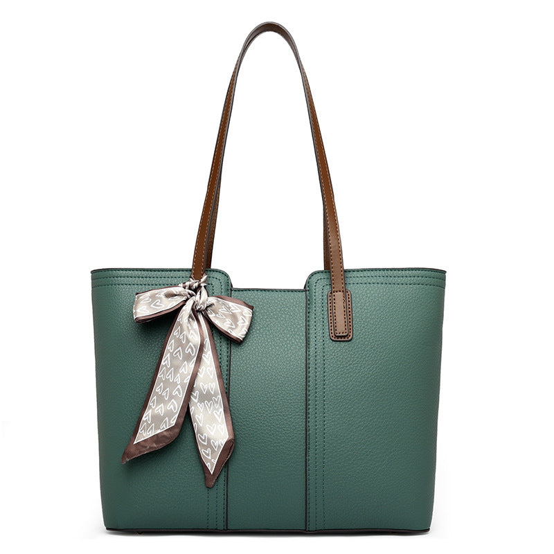 ELOAL Stylish Textured Spring Large Shoulder Tote Bag