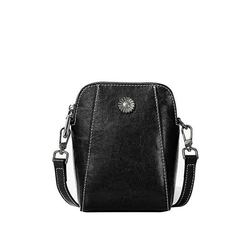 ELOAL Stylish Women's Mini Crossbody Bag - Customizable Leather Design