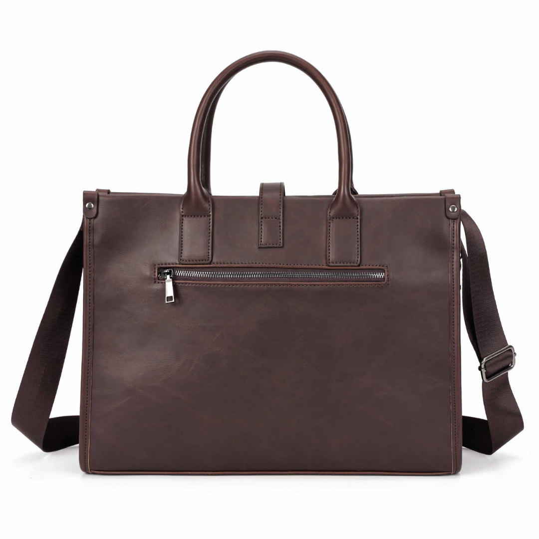 ELOAL Stylish Retro Briefcase for Professionals and Students