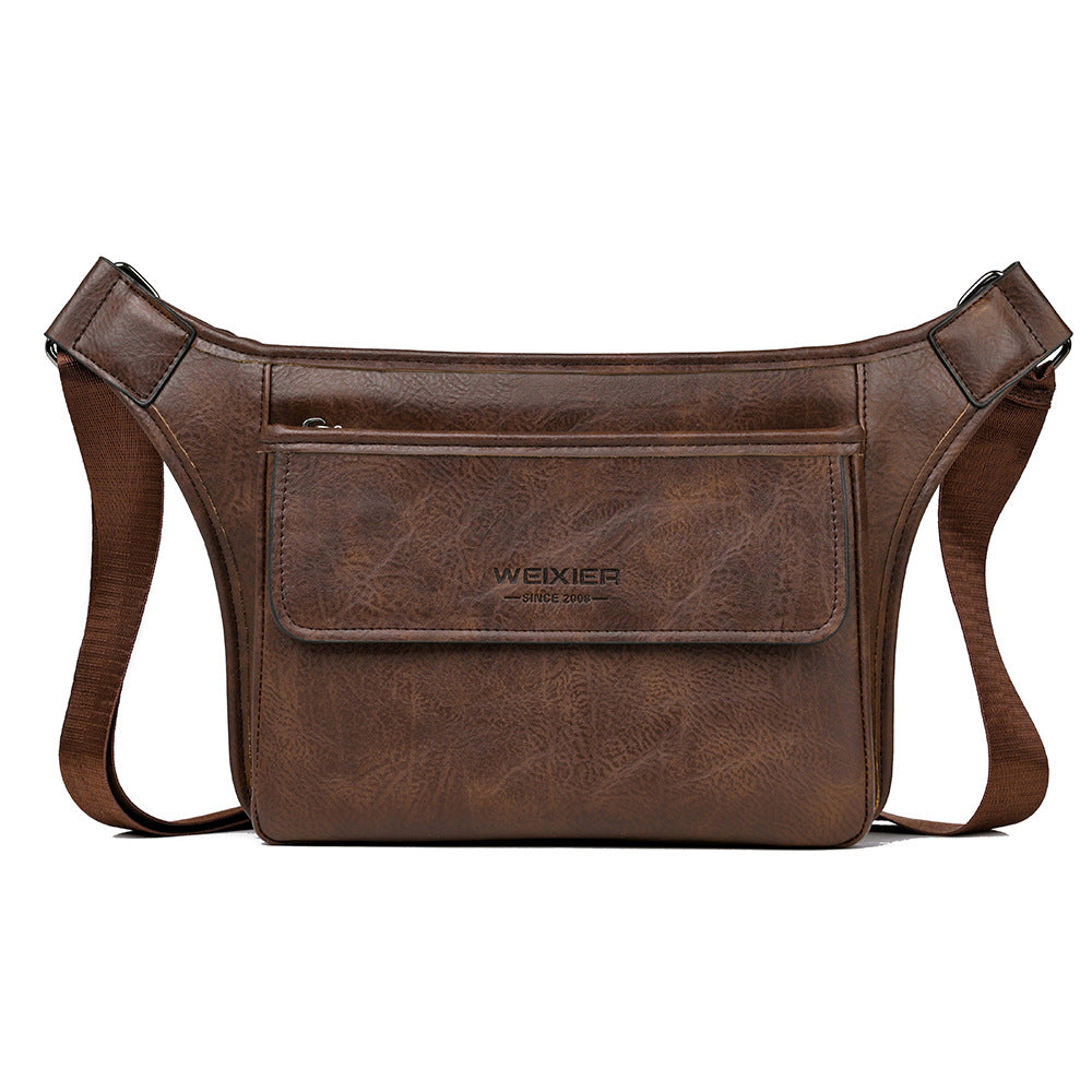 ELOAL Stylish Men's Crossbody Chest Bag for Everyday Use