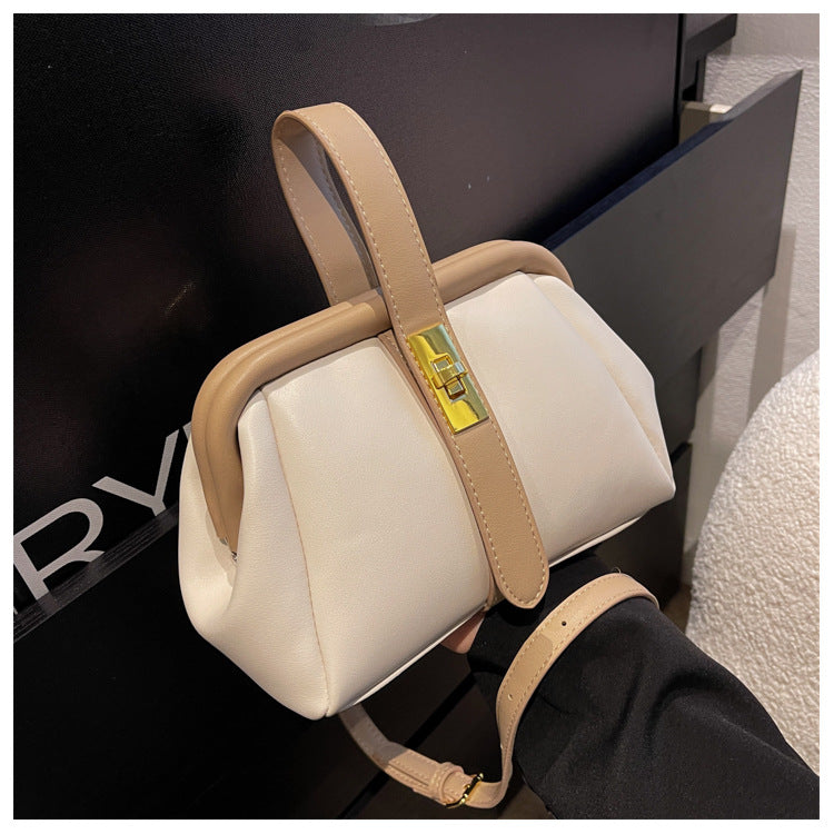 ELOAL Stylish Textured PU Leather Crossbody Bag