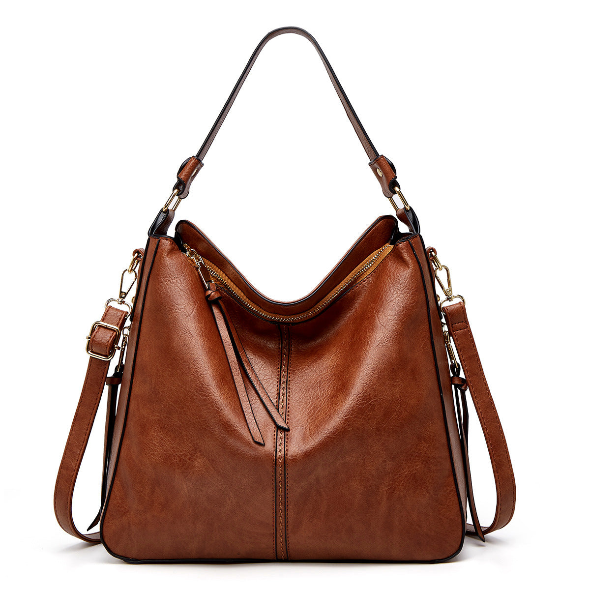 ELOAL Elegant Retro Shoulder Crossbody Tote Bag