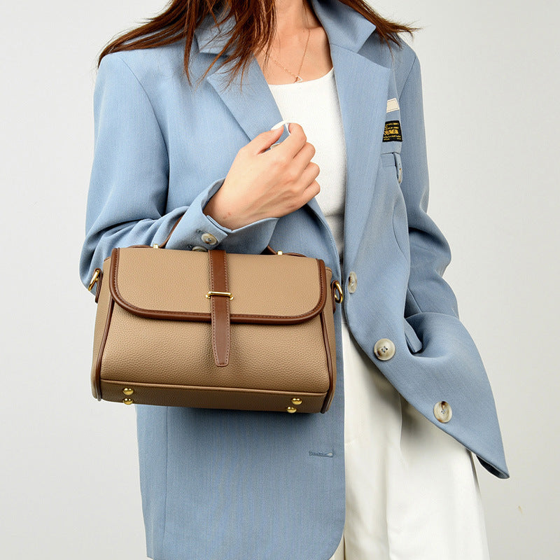 ELOAL Stylish Multi Compartment Handbag for Women